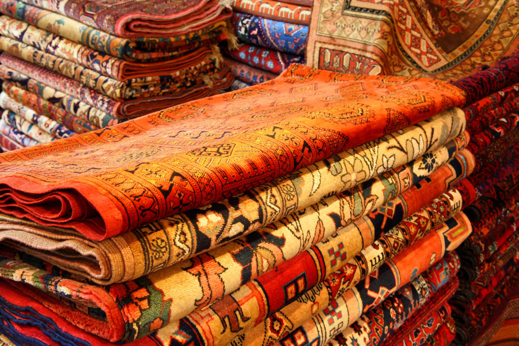 Carpet iranian souvenirs